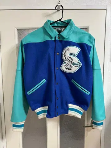 세일러즈/세일러즈 터콰이즈 바시티 자켓