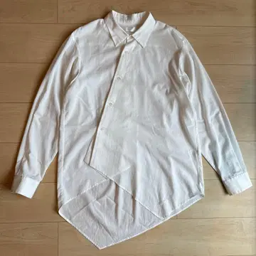 ETHOSENS 텐셀 비대칭 셔츠