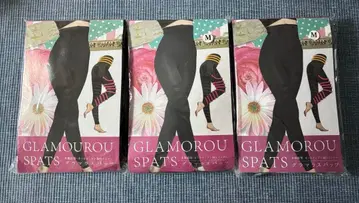 [새상품] 글래머러스 팻츠 3개 M 사이즈 블랙 레깅스 압박 이너