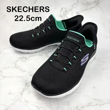 [새상품급] SKECHERS 슬립인즈 스니커즈 22.5 블랙