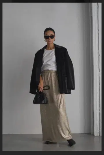 room306contemporary 글리터 내로우 스커트