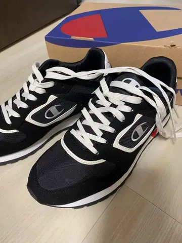 Champion 스니커즈 블랙/화이트 26.0cm