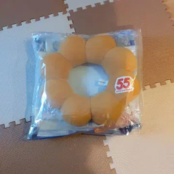 미스터 도넛 55주년 기념 오렌지 쿠션 외 1식