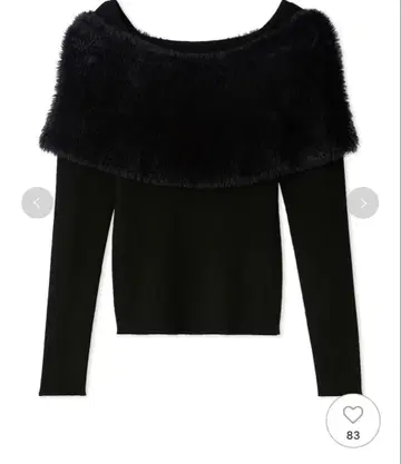 FRAY I.D 프레이 아이디 퍼 케이프 니트