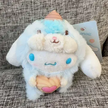 시나모롤 마스코트 홀더 리스모후모후