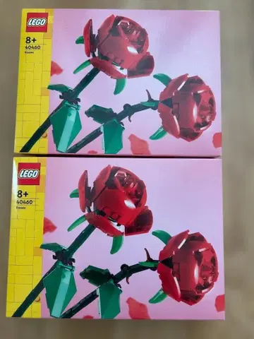 [ 새상품 2세트 ] LEGO 레고 40460 장미 플라워 컬렉션