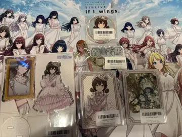 샤니마스 FAM 복권 쿠와야마 치유키 아크릴 스탠드 등 세트1