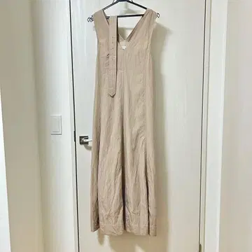 COCODEAL 벨트 포함 맥시 원피스