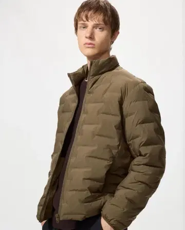 유니클로 퍼프테크 자켓 논퀼트 S