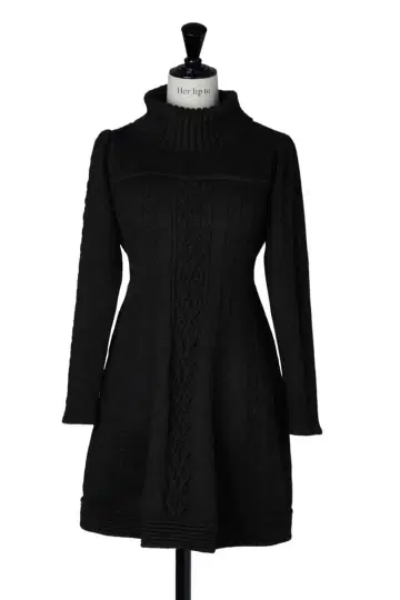 Herlipto Clara Cable Knit Dress