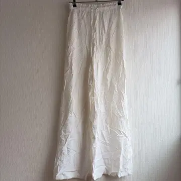 evermere 화이트 와이드 팬츠 XXS 사이즈