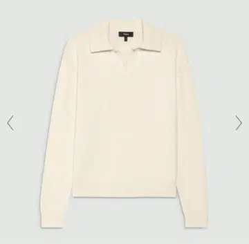 Theory 아이보리 폴로넥 니트 스웨터
