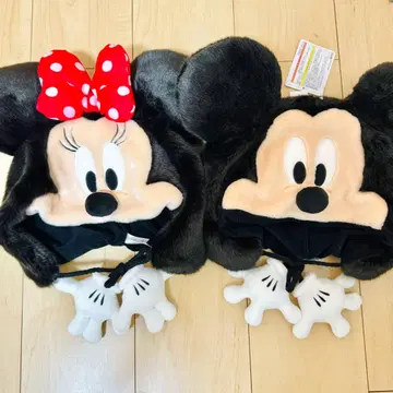 [ 새상품/미사용 ] TDR 디즈니 복슬복슬 미키 미니 팬캡