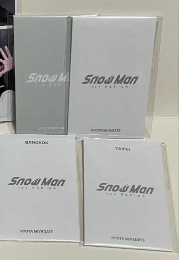 SnowMan POPUP 미야타테 료타 포토 카드 세트 팝업 한정판