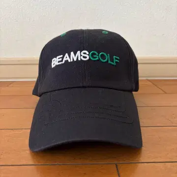 새상품급 빔즈 골프 캡 블랙 블랙