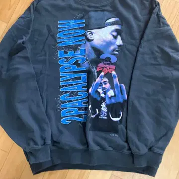 2PAC 그래픽 맨투맨 XL 다크 그레이