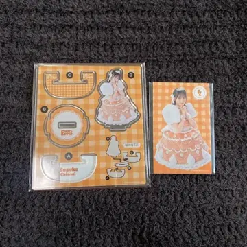 FRUITS ZIPPER 진세이 스즈카 아크릴 스탠드 & 스티커 세트