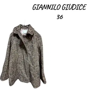 GIANNILO GIUDICE 테일러드 자켓 36 브라운 계열 브라운