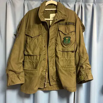 [레어] 미군 실물 M-65 70s U.S.AIRFORCE 와펜 부착