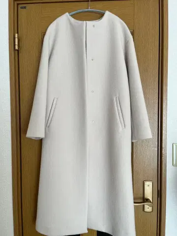 노카라 더블 크로스 코트 오프