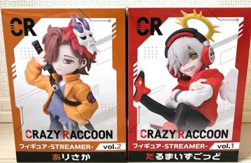 CRAZY RACCOON GiGO 한정판 피규어 달마이즈갓 아리사카