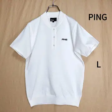 PING 반팔 셔츠 니트 사이즈 L