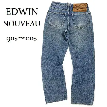 EDWIN 5 포켓 NOUVEAU 데님 팬츠 00s 빈티지