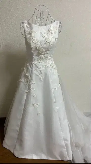 웨딩 드레스 A 라인 9호