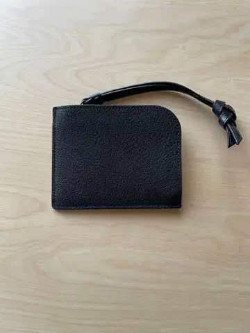 츠치야 가방 L 지퍼 코인 퍼스 브라운 리핫포