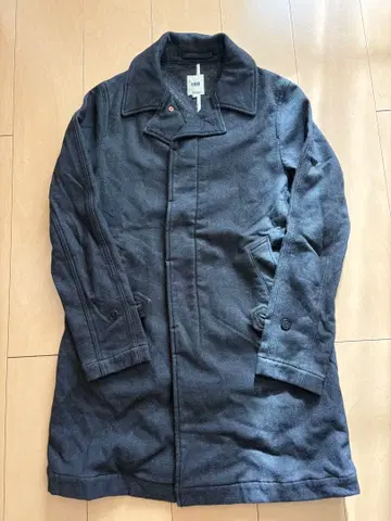 FOB factory 데님 코트 데님 트렌치코트 인디고