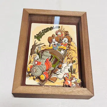 디즈니 빅 썬더 마운틴 아트 프레임