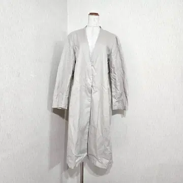 URBAN RESEARCH DOORS 노카라 롱 코트 베이지 계열