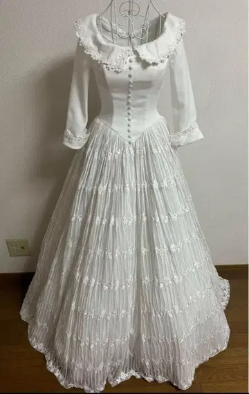 웨딩 드레스 프린세스 라인