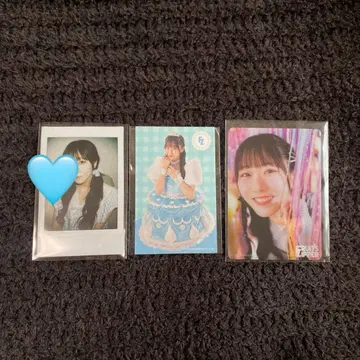 FRUITS ZIPPER 마나카 마나 폴라로이드 & 스티커 & 카드 세트