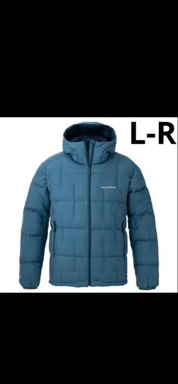 mont-bell 네쥬 다운 파카 블루 L-R 사이즈