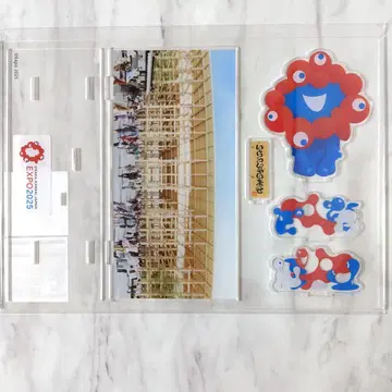 먀쿠먀쿠 아크릴 스탠드 어서 오세요 대형 지붕 반지 좌식