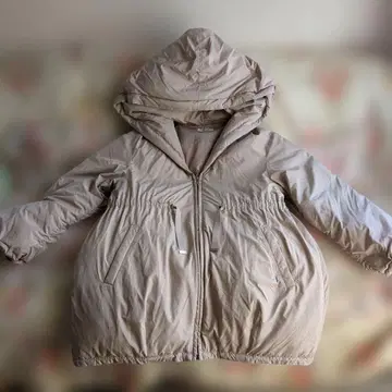 SNIDEL 후드 부착 다운 점퍼