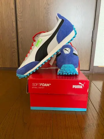 PUMA SOFTFOAM+ 스니커즈 화이트/블루/레드