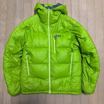 Patagonia 다운 자켓 게코 그린 S 피츠로이