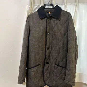 PRINGLE 퀼팅 자켓 그레이 계열