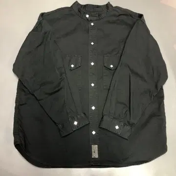 텐더로인 블랙 긴팔 셔츠 다이아몬드 장식