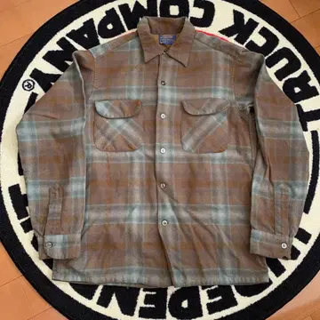 새상품급 60s 펜들턴 Pendleton 보드 셔츠 M 사이즈 울 셔츠