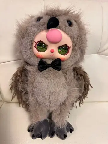 올빼미 봉제 인형 오일 눈