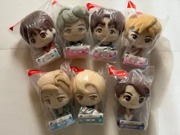 BTS tinytan 제일복권 봉제 인형 마스코트 묶음 판매 세트