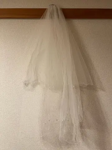 웨딩 베일 타카미브라이덜 IV-S 플라워 비즈 베일 TV-02