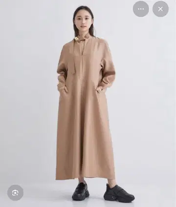 HARUNOBUMURATA ELIANA 원피스 베이지