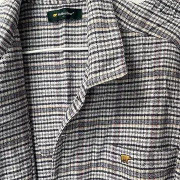 Golden Bear 체크 무늬 파자마 세트