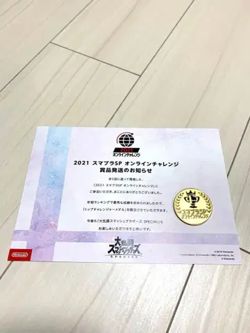 스마브라SP 온라인 챌린지 메달 2021