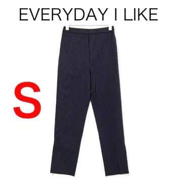 H4752 에브리데이 아이라이크 스트라이프 패턴 이지 테이퍼드 팬츠