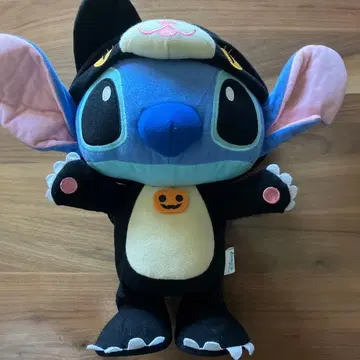 스티치 움직이는 봉제 인형 할로윈 검은 고양이